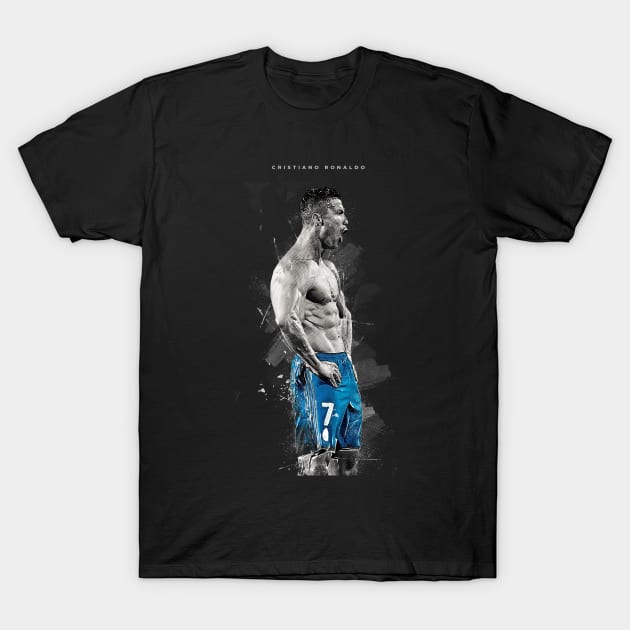 Cristiano Ronaldo T-Shirt by Creativedy Stuff